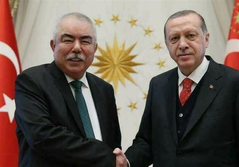 دیدار «اردوغان» و «ژنرال دوستم» پشت درهای بسته