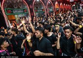 عزاداری زائران اربعین حسینی در کربلا