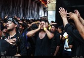 عزاداری زائران اربعین حسینی در کربلا