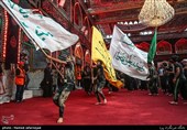 عزاداری زائران اربعین حسینی در کربلا