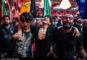 عزاداری زائران اربعین حسینی در کربلا