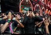 عزاداری زائران اربعین حسینی در کربلا