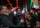عزاداری زائران اربعین حسینی در کربلا