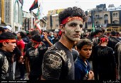 عزاداری زائران اربعین حسینی در کربلا