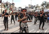 عزاداری زائران اربعین حسینی در کربلا