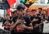 عزاداری زائران اربعین حسینی در کربلا