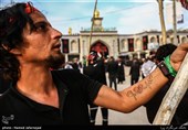 عزاداری زائران اربعین حسینی در کربلا