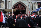 عزاداری زائران اربعین حسینی در کربلا