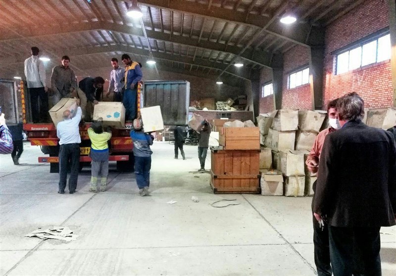 ارسال 3 محموله 13 تنی از ایرانشهر برای کمک به زلزله‌زدگان کرمانشاه