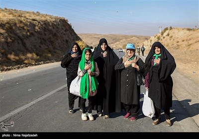 زائران حرم رضوی - مشهد