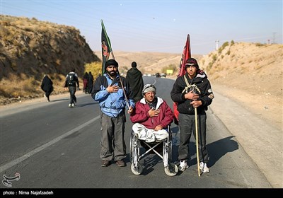 زائران حرم رضوی - مشهد