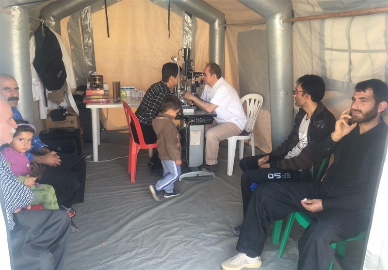 همدان ‌خدمات درمانی بسیار خوبی ‌به زلزله‌زدگان کرمانشاه ارائه کرد