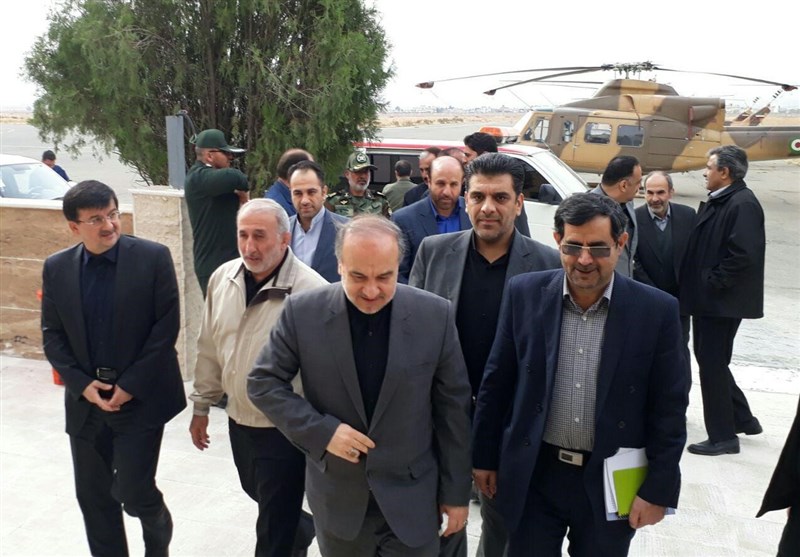 وزیر ورزش و جوانان وارد کرمانشاه شد