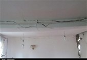 خسارت زلزله به واحدهای مسکونی ‌شهرستان دهگلان+ تصاویر