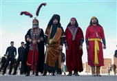 اجرای تعزیه گروه ده زیار کرمان در امامزاده عبدالله زرند