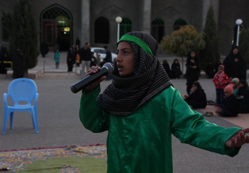 اجرای گروه تعزیه ده زیار کرمان در امامزاده عبدالله زرند