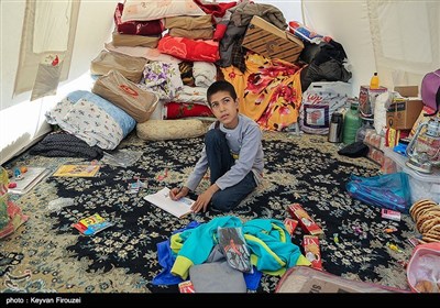 مناطق زلزله زده کرمانشاه