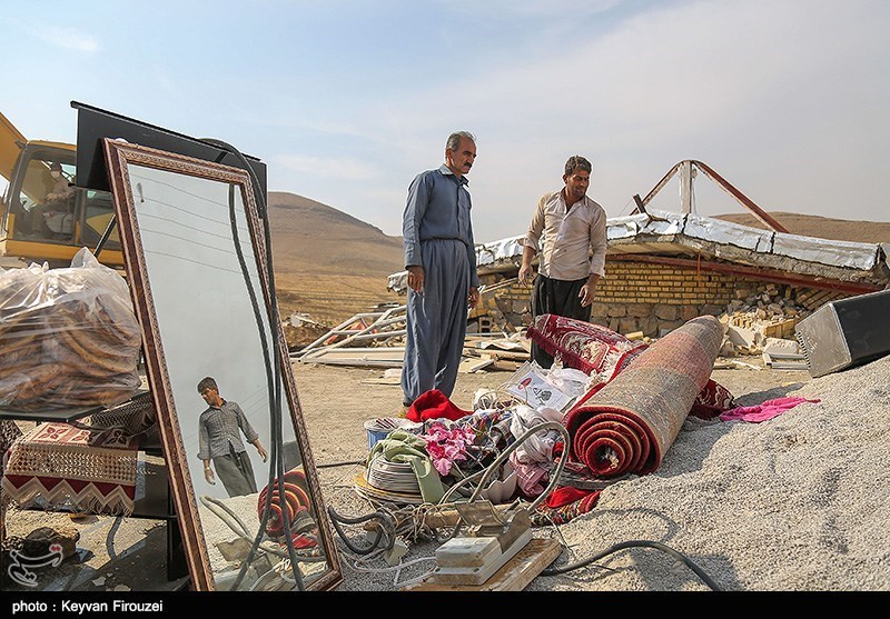 تخریب 15500 واحد شهری و روستایی در زلزله کرمانشاه