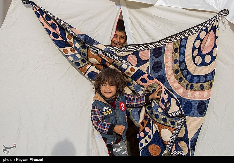 زلزله کرمانشاه|پیامی که کودکان غزه برای کودکان کرمانشاه فرستادند+عکس