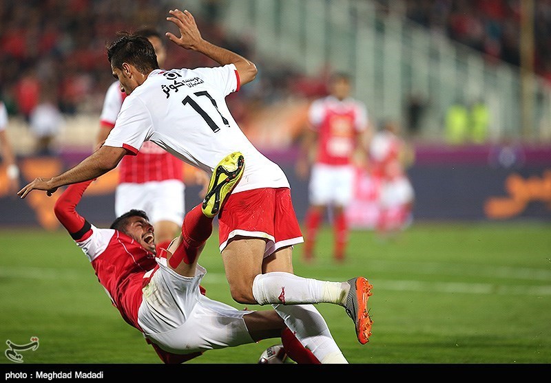 لیگ برتر فوتبال|تساوی یک نیمه‌ای حاصل تلاش پدیده و پرسپولیس
