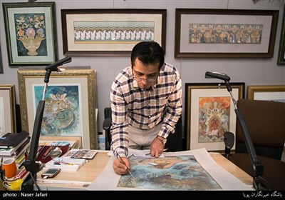 خلق و فروش آثارهنرمندان در حمایت از زلزله زدگان