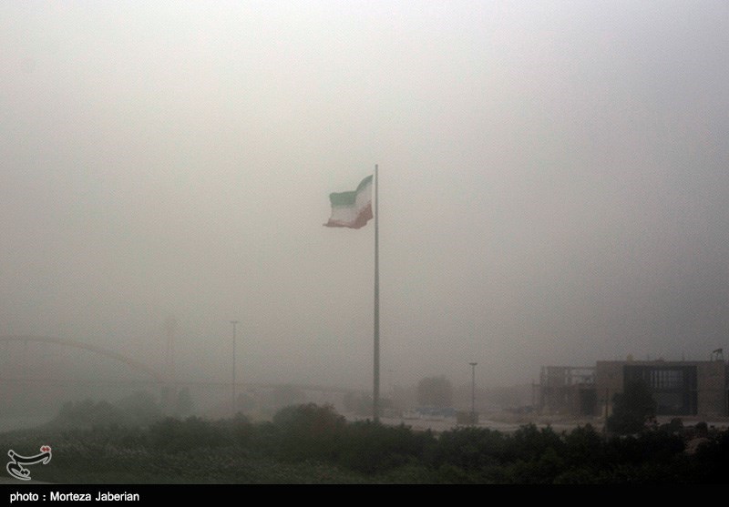 ورود توده جدید گرد و غبار به خوزستان/هشدار سطح نارنجی صادر شد
