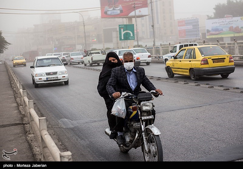 میزان گرد و غبار در اغلب شهرهای استان خوزستان بیش از حد مجاز اعلام شد