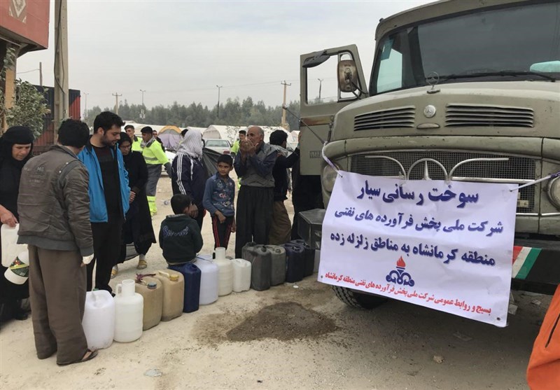 روند سوخت‌رسانی به مناطق زلزله‌زده استان کرمانشاه تا پایان سال ادامه دارد