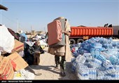 دومین محموله کمک‌های مردم اردستان برای زلزله‌زدگان کرمانشاه ارسال شد