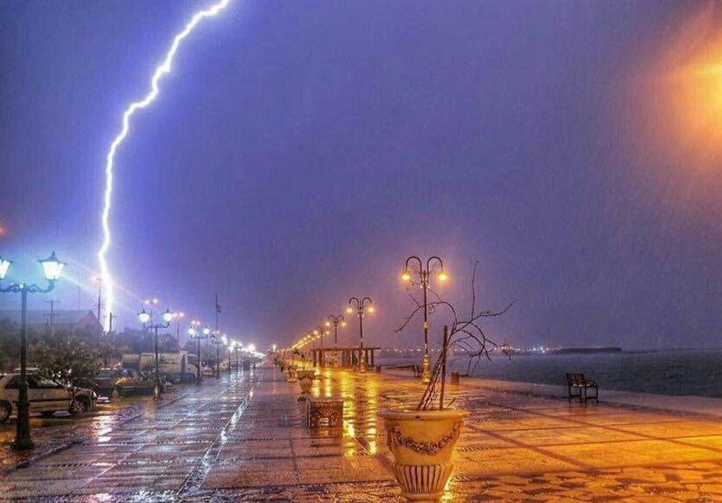 142 میلیمتر بارش باران در شهر بوشهر ثبت شد
