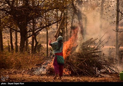 فصل پاییز در کشمیر