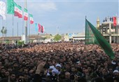 پیکر مطهر شهید مدافع حرم در سبزوار ‌تشییع شد