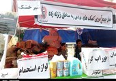 50 کامیون اقلام موردنیاز از طرف اصناف اصفهان به مناطق زلزله‌زده غرب ارسال شد