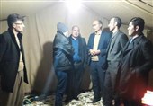 بازدید نمایندگان فدراسیون فوتبال و سازمان لیگ از موکب شهدای ‏ورزشکار ‏در کرمانشاه