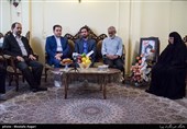 دیدار جامعه قرآنی با خانواده شهید محمود ریاحی