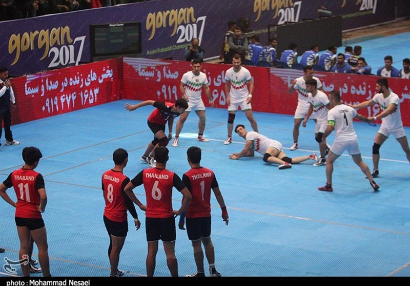 پیروزی تیم کبدی ایران برابر تایلند به روایت تصویر