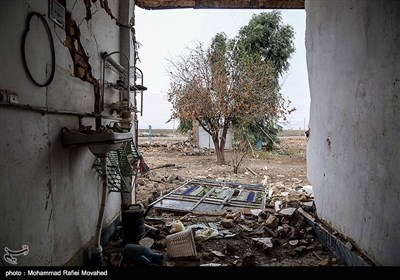 خسارات روستاهای مرزی استان کرمانشاه