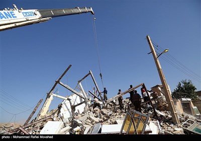 Quake Reconstruction Process Begins in Iran 