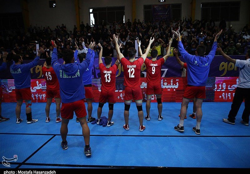 سومین پیروزی تیم کبدی مردان ایران