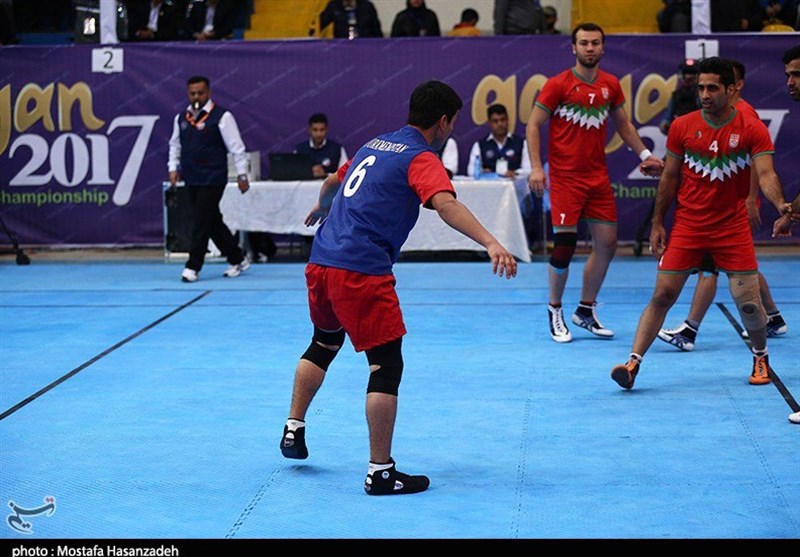 سومین پیروزی تیم کبدی مردان ایران