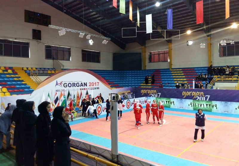 مرحله نیمه نهایی مسابقات کبدی بانوان آسیا آغاز شد