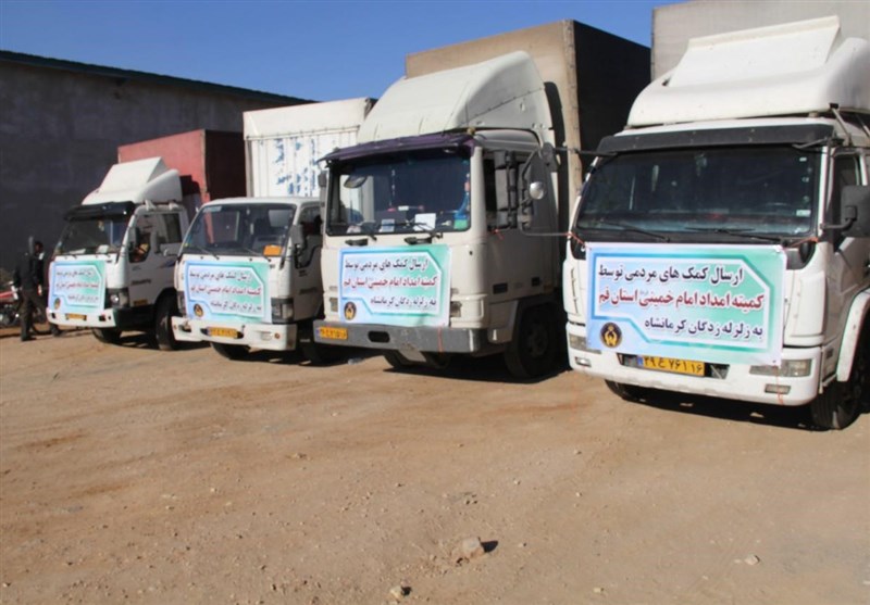 بیش از 20 تریلی کمک‌های مردم استان گلستان به مناطق زلزله‌زده ارسال شد