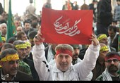 تجمع بزرگ &quot;شکوه مقاومت&quot; بسیجیان در استان خراسان شمالی برگزار شد + تصاویر