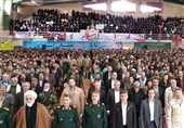 اجتماع بزرگ &quot;شکوه مقاومت&quot; با حضور 5000 بسیجی استان ایلام برگزار شد