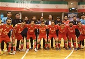 پیروزی تیم ملی فوتسال مقابل شاهین کرمانشاه و تقدیر از حیدریان + عکس