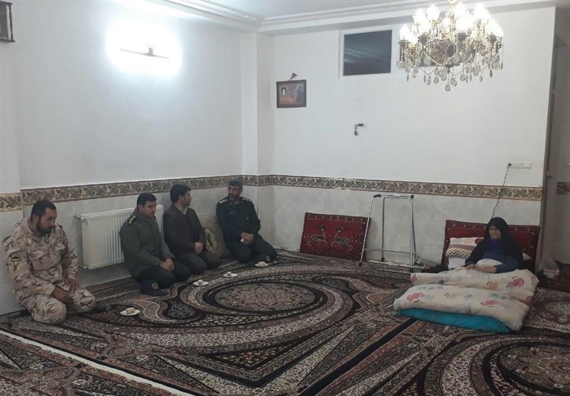 مدیران کل مازندران به دیدار خانواده شهدا در مناطق سیل‌زده رفتند