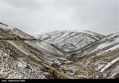 طبیعت برفی گنجنامه همدان