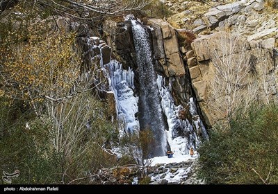 طبیعت برفی گنجنامه همدان