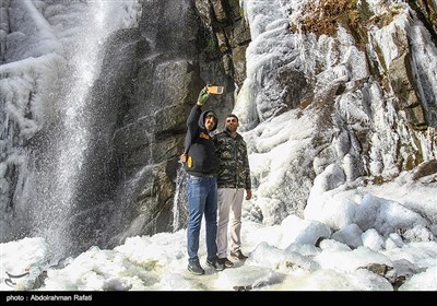 طبیعت برفی گنجنامه همدان