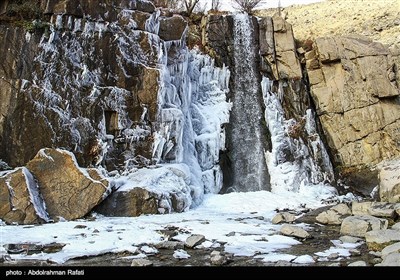 طبیعت برفی گنجنامه همدان